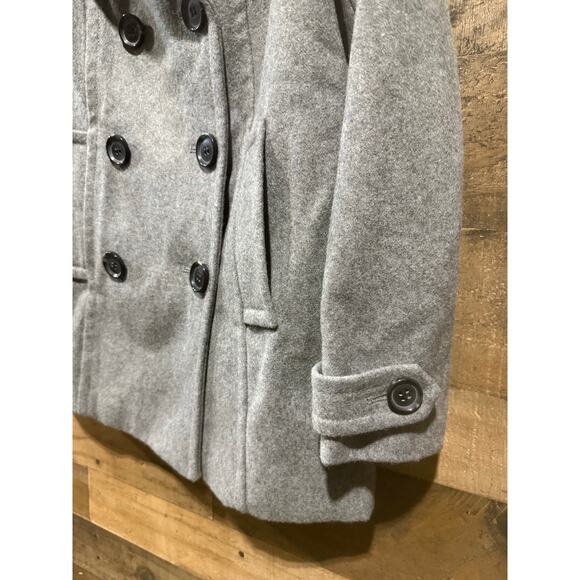 St. John’s Bay Peacoat Jacket – Women’s Petite Small – Wool Blend - Picture 4 of 8